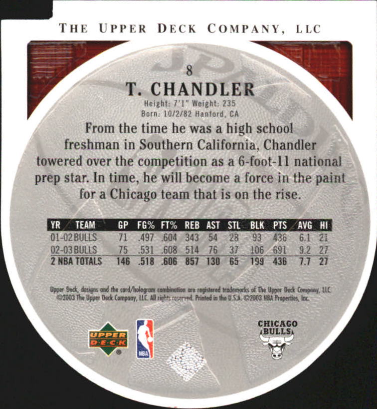 2003/2004 Standing O (Upper Deck) Basketball Part 2 Die Cuts/Embossed - Picture 17 of 173