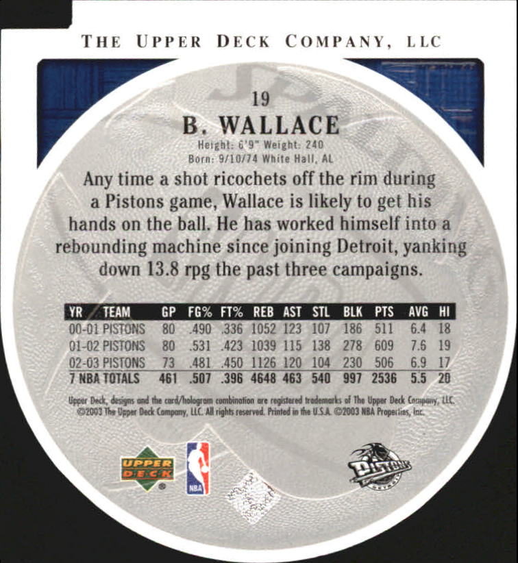 2003/2004 Standing O (Upper Deck) Basketball Part 2 Die Cuts/Embossed - Picture 35 of 173