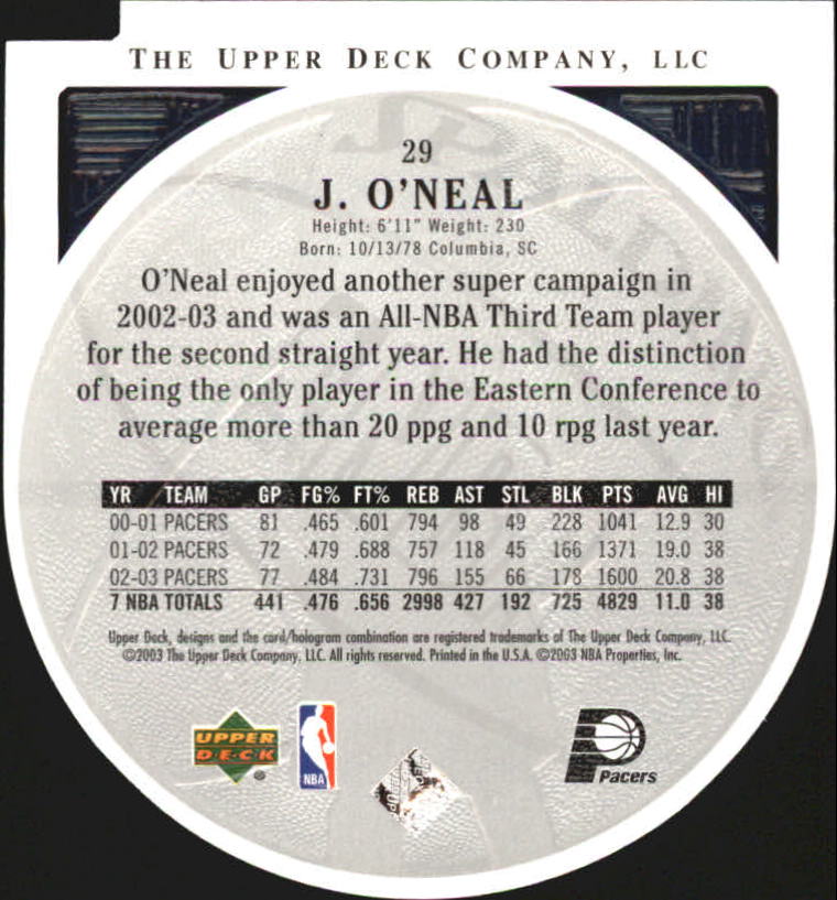 2003/2004 Standing O (Upper Deck) Basketball Part 2 Die Cuts/Embossed - Picture 55 of 173
