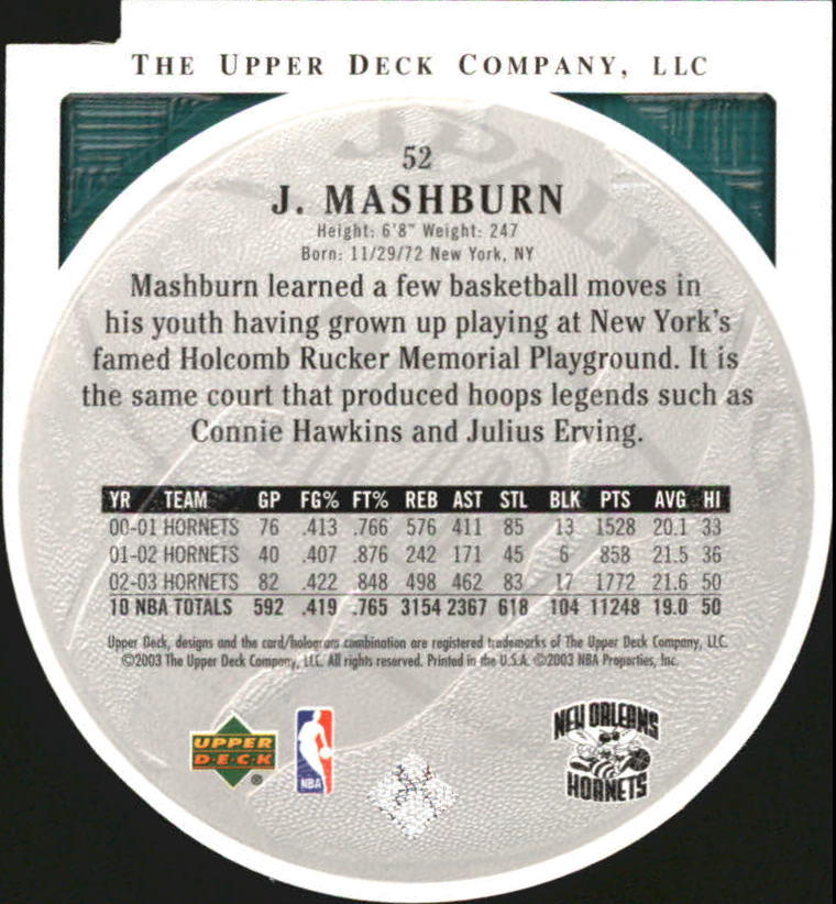 2003/2004 Standing O (Upper Deck) Basketball Part 2 Die Cuts/Embossed - Picture 99 of 173