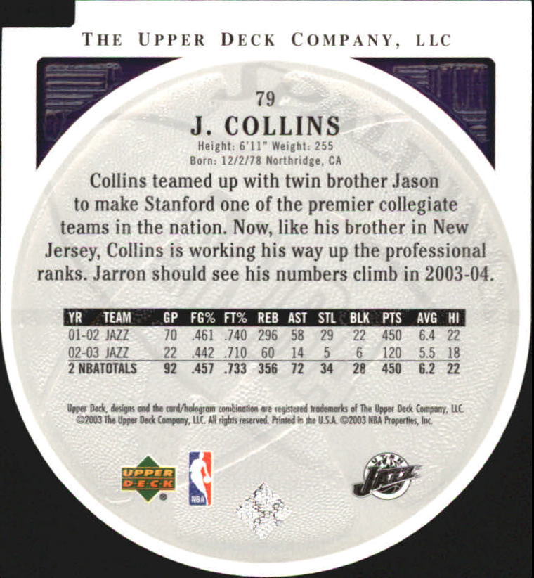 2003/2004 Standing O (Upper Deck) Basketball Part 2 Die Cuts/Embossed - Picture 149 of 173