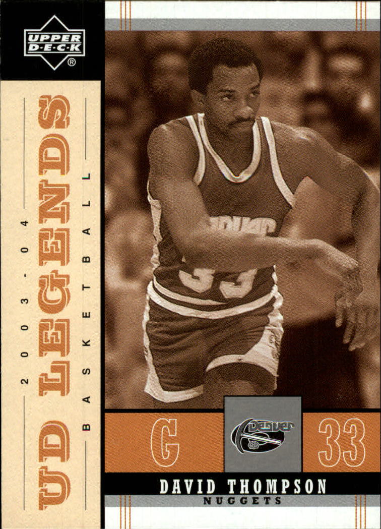 2003/2004 Legends Throwback (Upper Deck) Basketball - Picture 42 of 189