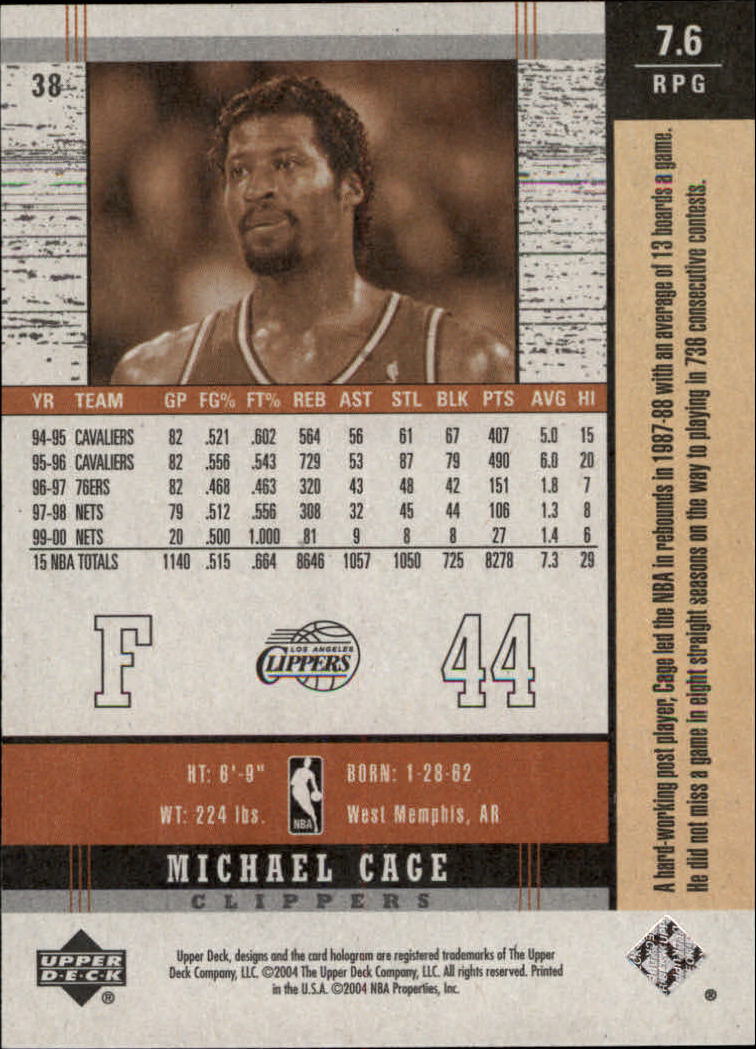 2003/2004 Legends Throwback (Upper Deck) Basketball - Picture 73 of 189
