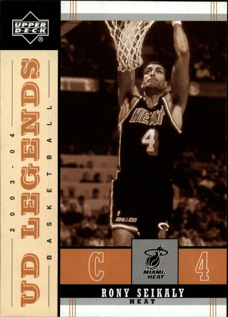 2003/2004 Legends Throwback (Upper Deck) Basketball - Picture 94 of 189