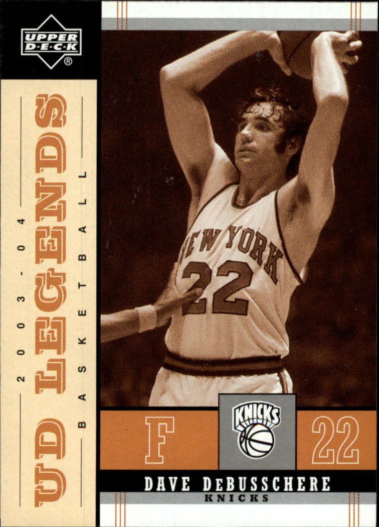 2003/2004 Legends Throwback (Upper Deck) Basketball - Picture 110 of 189