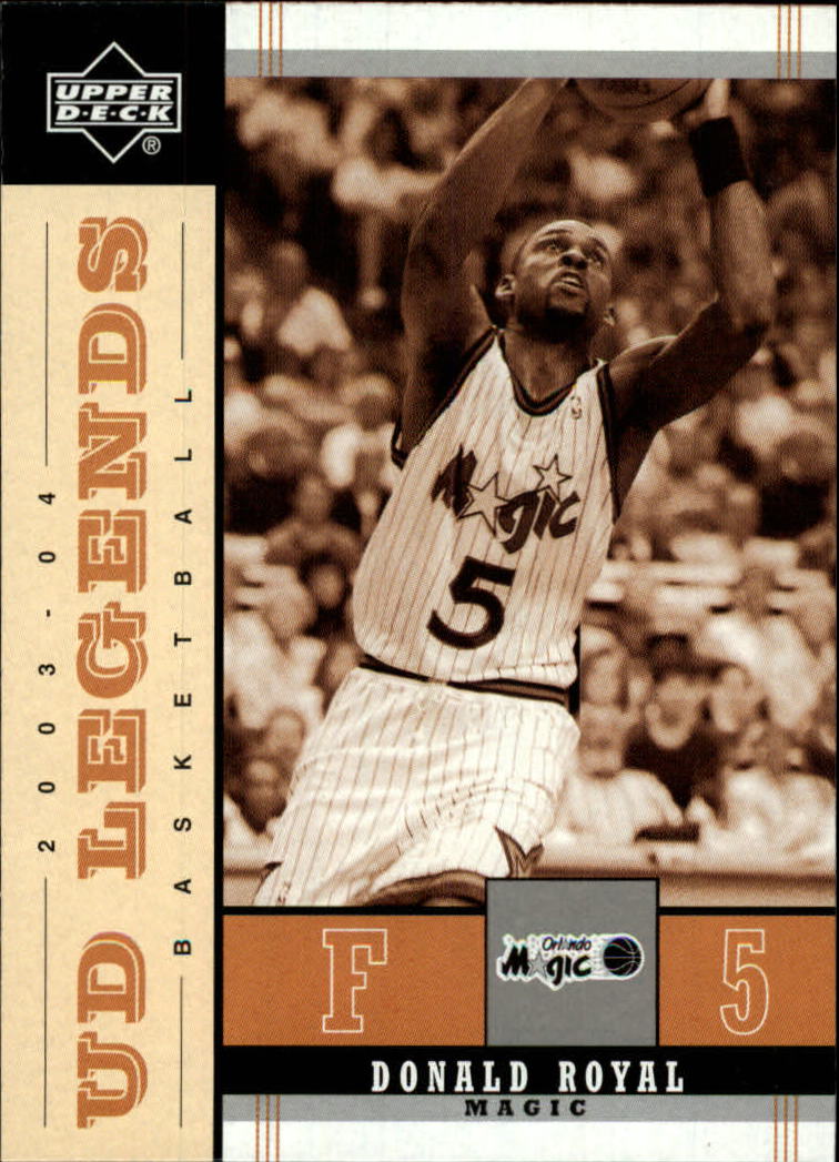 2003/2004 Legends Throwback (Upper Deck) Basketball - Picture 120 of 189