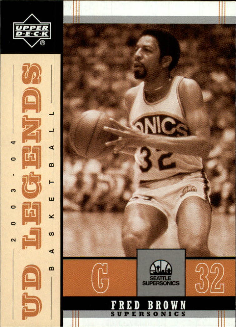 2003/2004 Legends Throwback (Upper Deck) Basketball - Picture 158 of 189