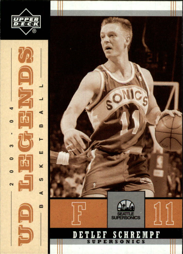 2003/2004 Legends Throwback (Upper Deck) Basketball - Picture 160 of 189