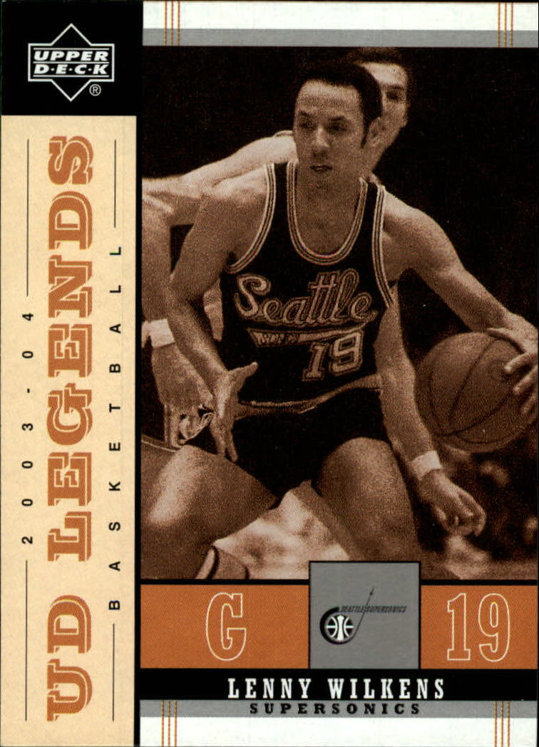 2003/2004 Legends Throwback (Upper Deck) Basketball - Picture 164 of 189