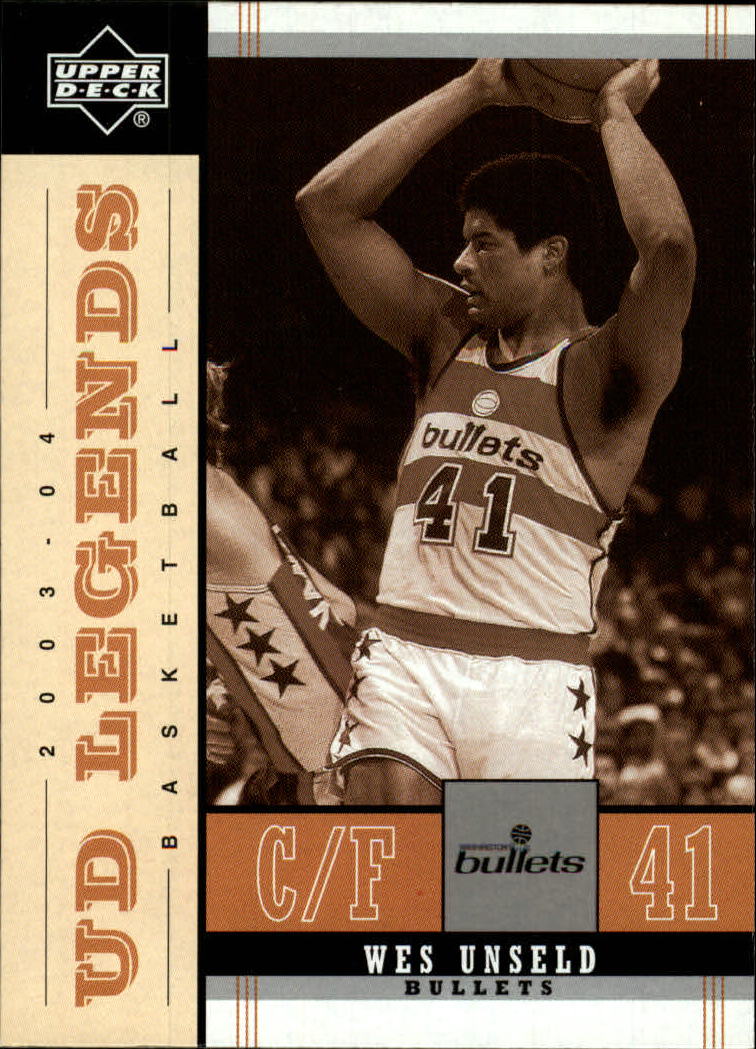2003/2004 Legends Throwback (Upper Deck) Basketball - Picture 172 of 189
