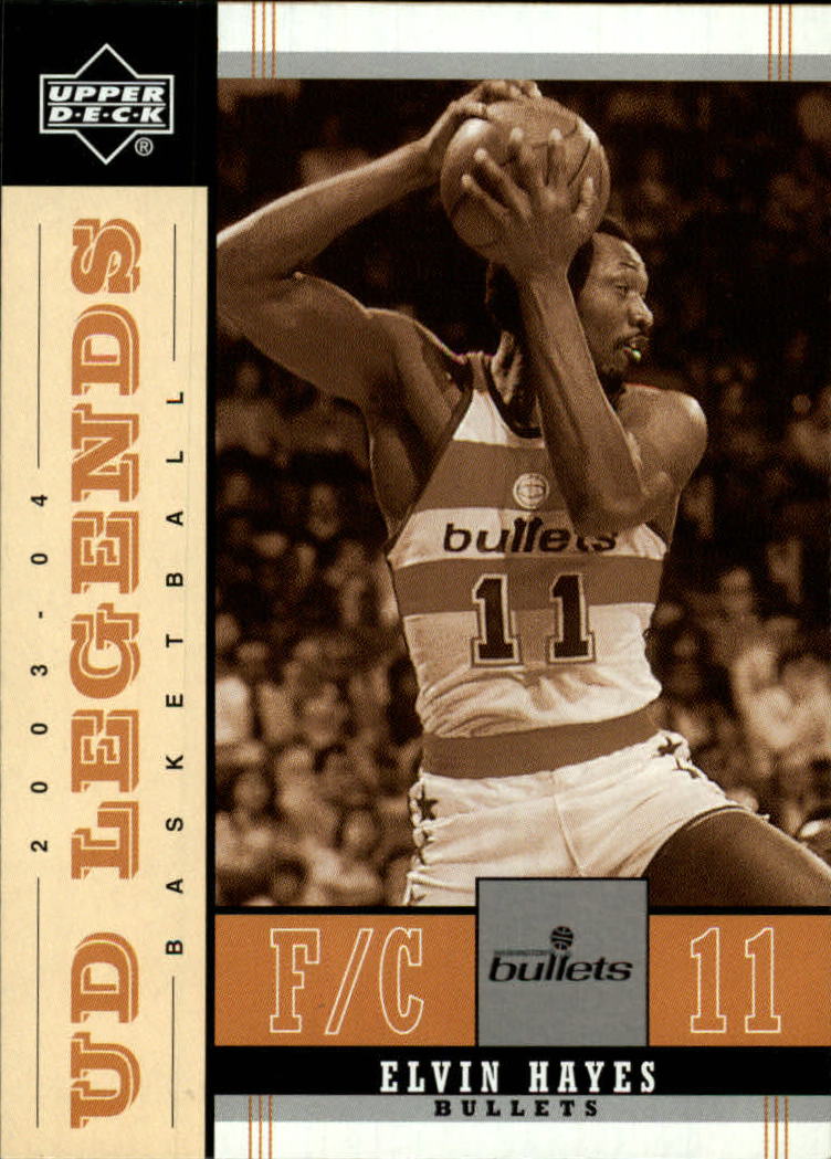2003/2004 Legends Throwback (Upper Deck) Basketball - Picture 174 of 189