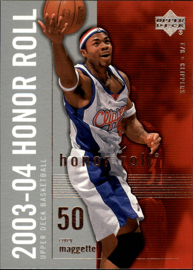 2003/2004 Honor Roll (Upper Deck) Basketball - Picture 156 of 221