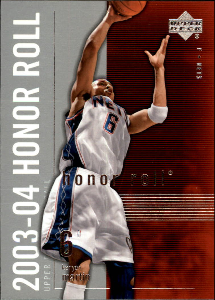 2003/2004 Honor Roll (Upper Deck) Basketball - Picture 118 of 221