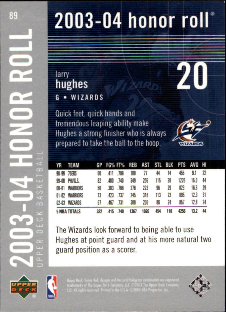 2003/2004 Honor Roll (Upper Deck) Basketball - Picture 45 of 221