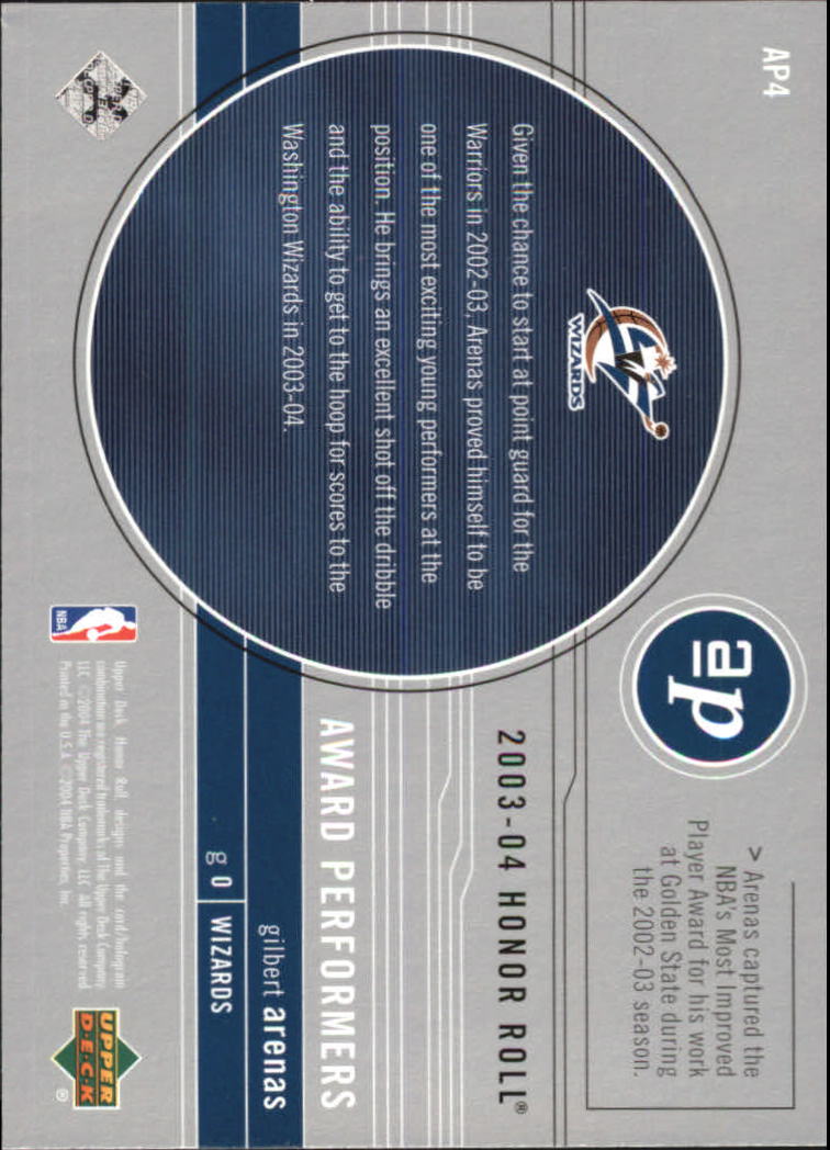 2003/2004 Honor Roll (Upper Deck) Basketball - Picture 25 of 221