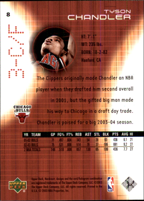 2003/2004 Hardcourt (Upper Deck) Basketball - Picture 17 of 231