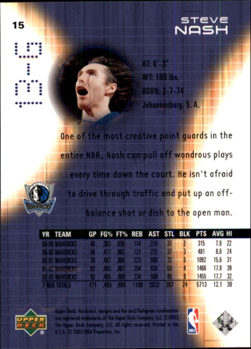 2003/2004 Hardcourt (Upper Deck) Basketball - Picture 31 of 231
