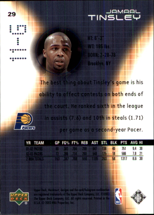 2003/2004 Hardcourt (Upper Deck) Basketball - Picture 59 of 231