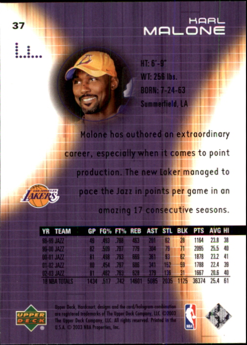 2003/2004 Hardcourt (Upper Deck) Basketball - Picture 75 of 231