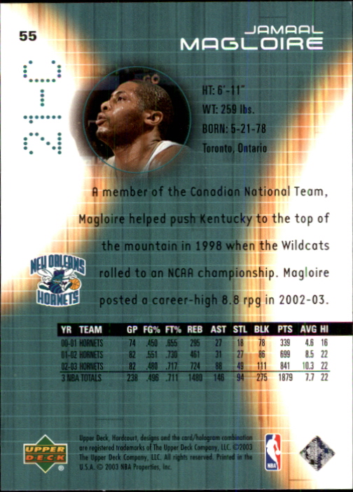 2003/2004 Hardcourt (Upper Deck) Basketball - Picture 111 of 231