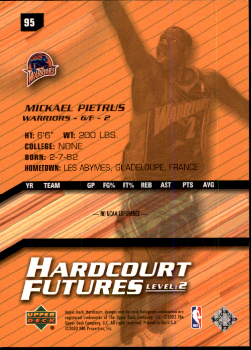2003/2004 Hardcourt (Upper Deck) Basketball - Picture 185 of 231