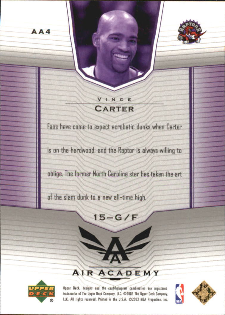 2003/2004 Upper Deck Basketball Part 3 Insert Cards - Picture 5 of 95