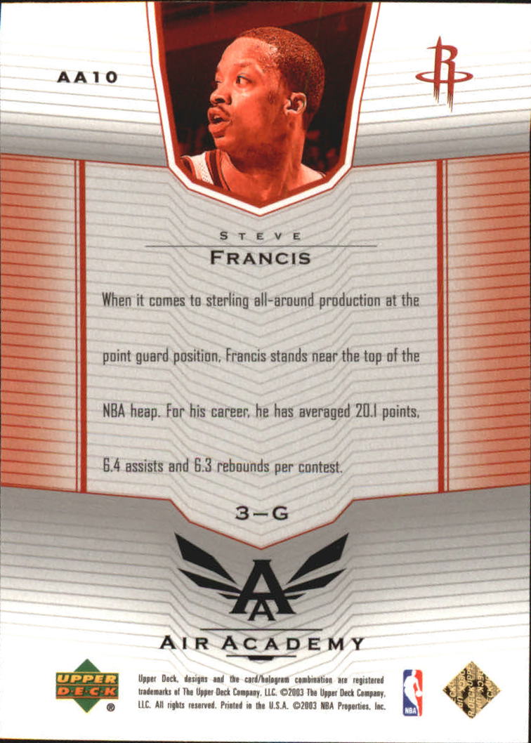 2003/2004 Upper Deck Basketball Part 3 Insert Cards - Picture 15 of 95