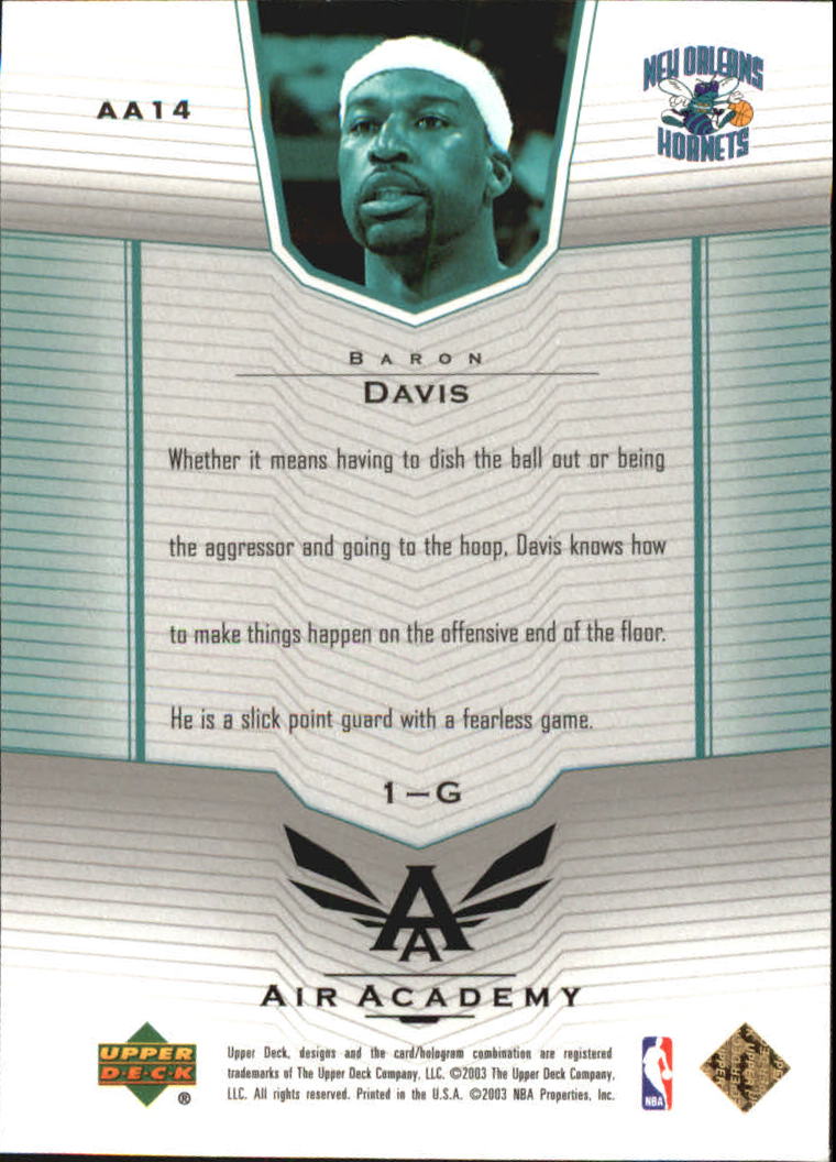 2003/2004 Upper Deck Basketball Part 3 Insert Cards - Picture 23 of 95