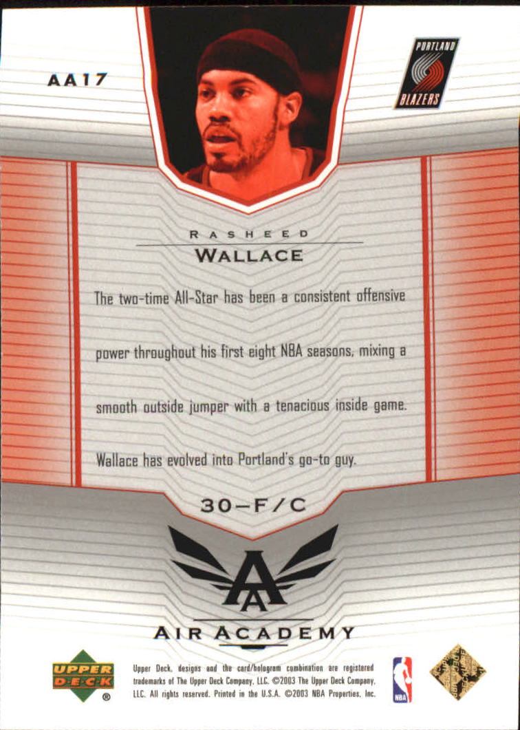 2003/2004 Upper Deck Basketball Part 3 Insert Cards - Picture 27 of 95