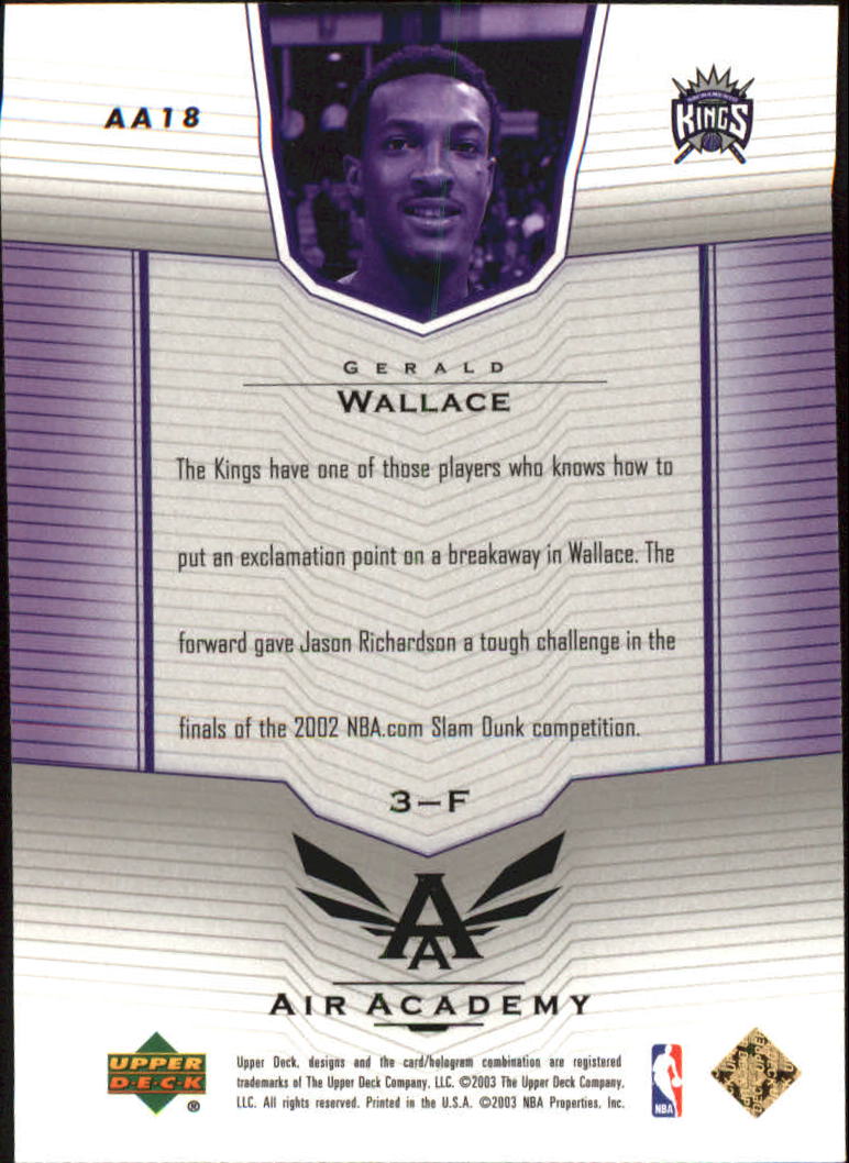 2003/2004 Upper Deck Basketball Part 3 Insert Cards - Picture 29 of 95