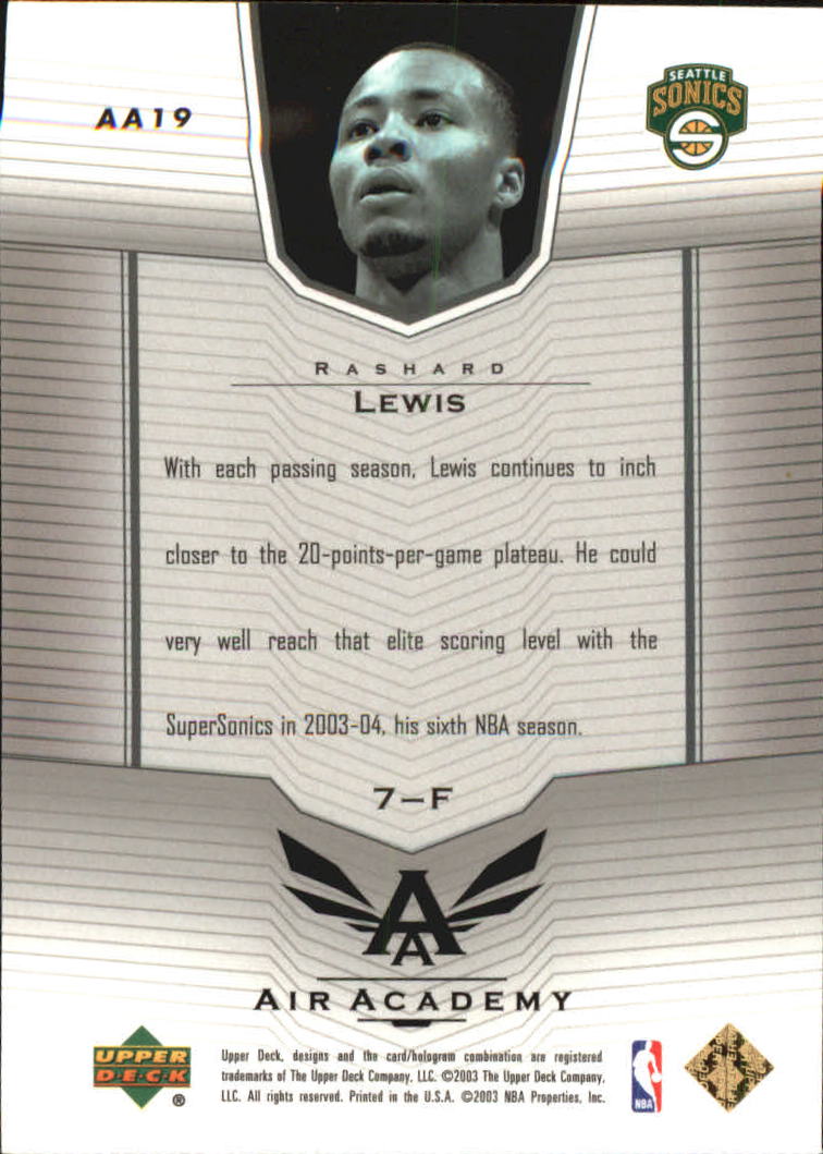 2003/2004 Upper Deck Basketball Part 3 Insert Cards - Picture 31 of 95