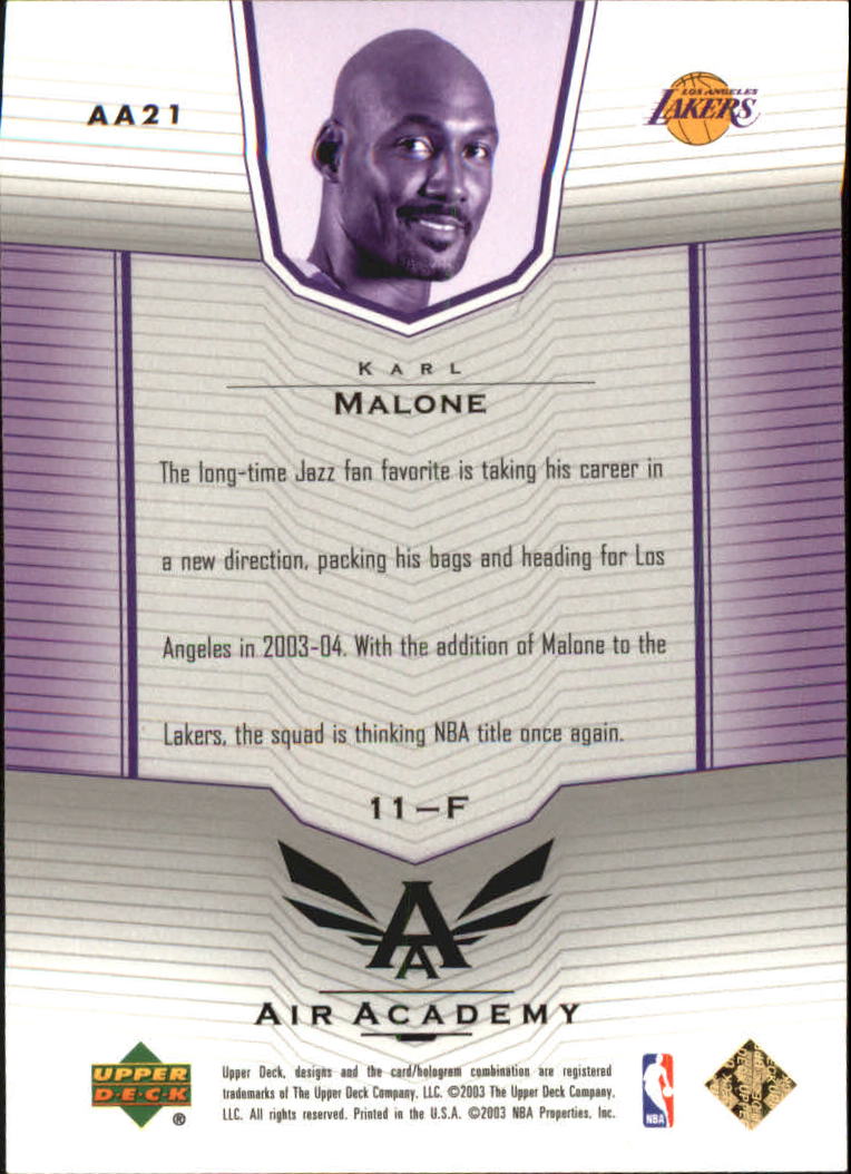2003/2004 Upper Deck Basketball Part 3 Insert Cards - Picture 35 of 95