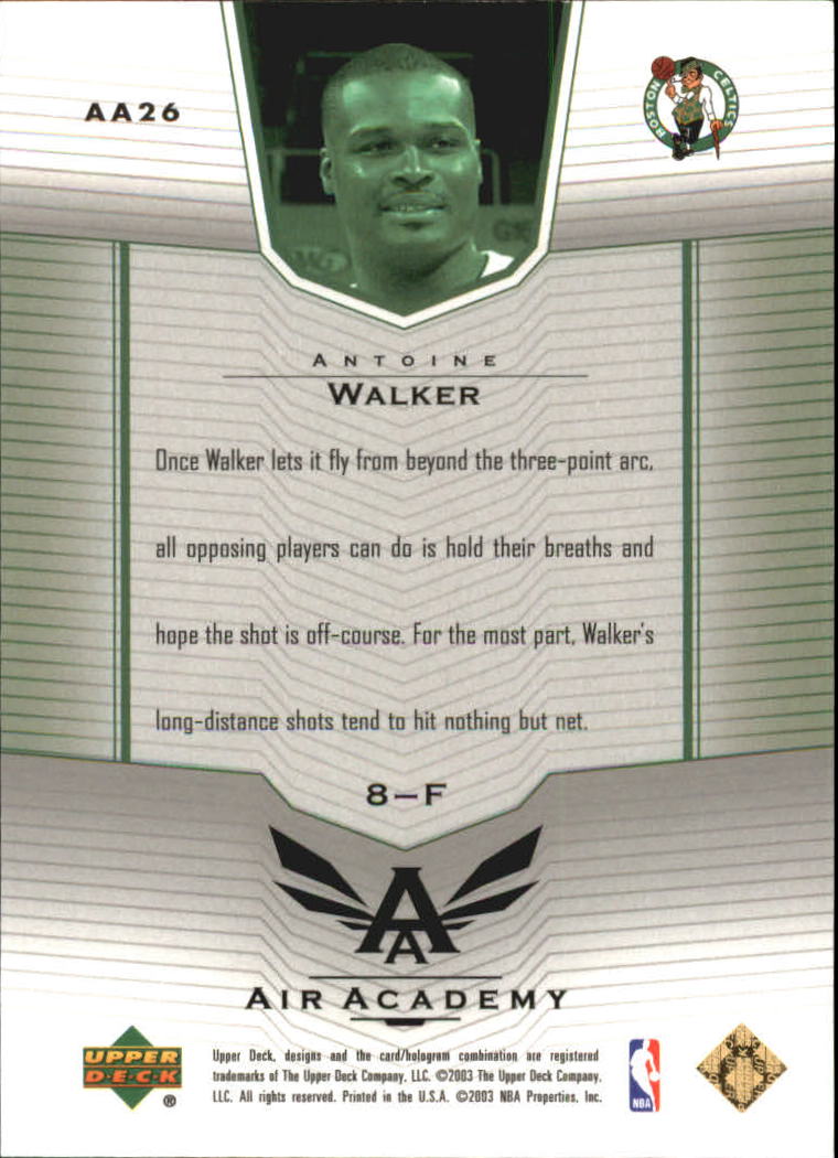2003/2004 Upper Deck Basketball Part 3 Insert Cards - Picture 45 of 95