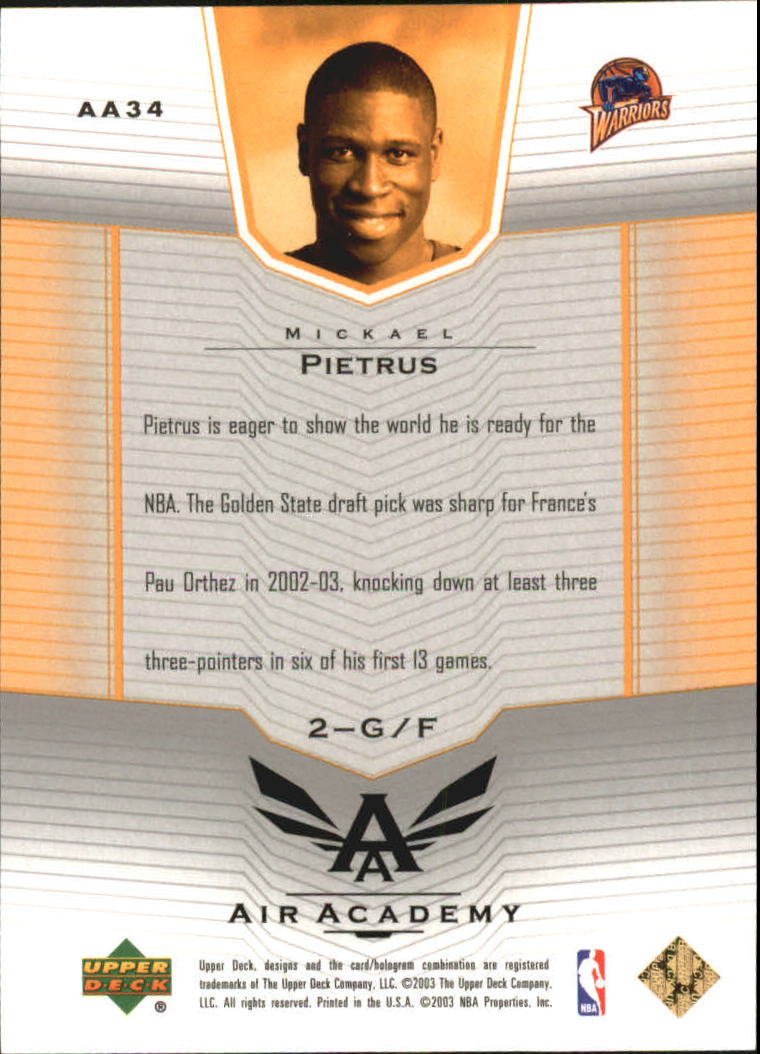 2003/2004 Upper Deck Basketball Part 3 Insert Cards - Picture 57 of 95