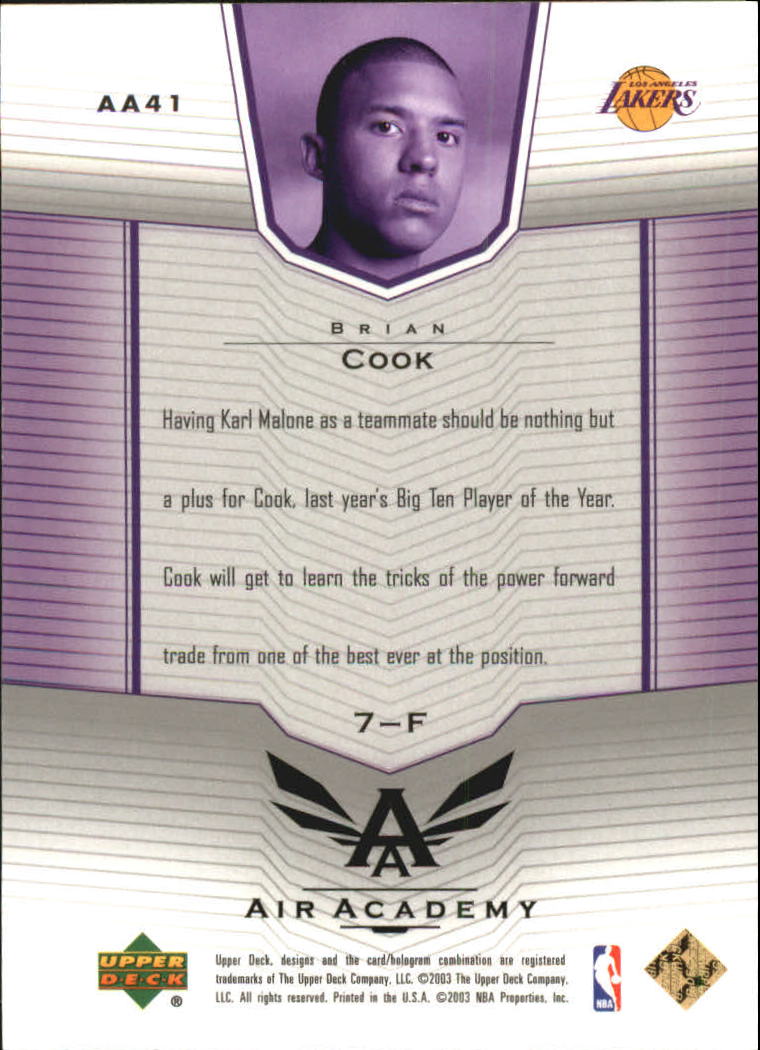 2003/2004 Upper Deck Basketball Part 3 Insert Cards - Picture 71 of 95