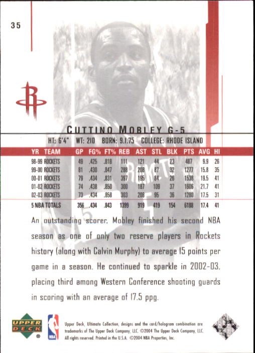 2003/2004 Ultimate Collection (Upper Deck) Basketball - Picture 55 of 242