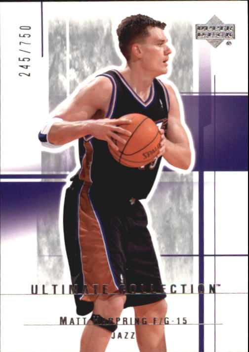 2003/2004 Ultimate Collection (Upper Deck) Basketball - Picture 184 of 242