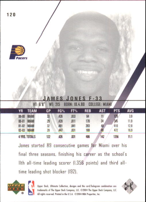 2003/2004 Ultimate Collection (Upper Deck) Basketball - Picture 197 of 242