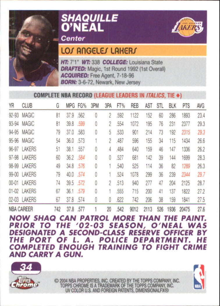 2003/2004 Topps Chrome Basketball Part 1 Main Set Cards - Picture 30 of 141