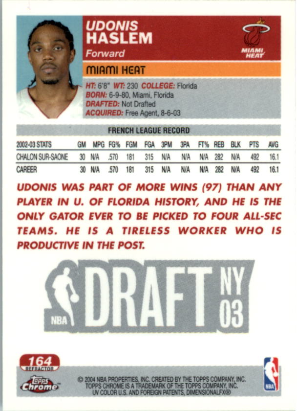 2003/2004 Topps cromo baloncesto parte 2 refractores y tarjetas reliquias - Imagen 15 de 25