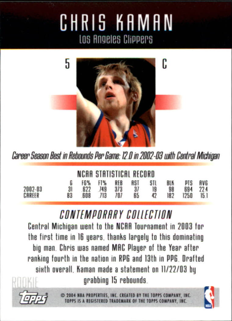 2003-04 Topps Contemporary Collection BK (A2260) - Vous Choisissez - 10+ Free Ship - Photo 3 sur 55