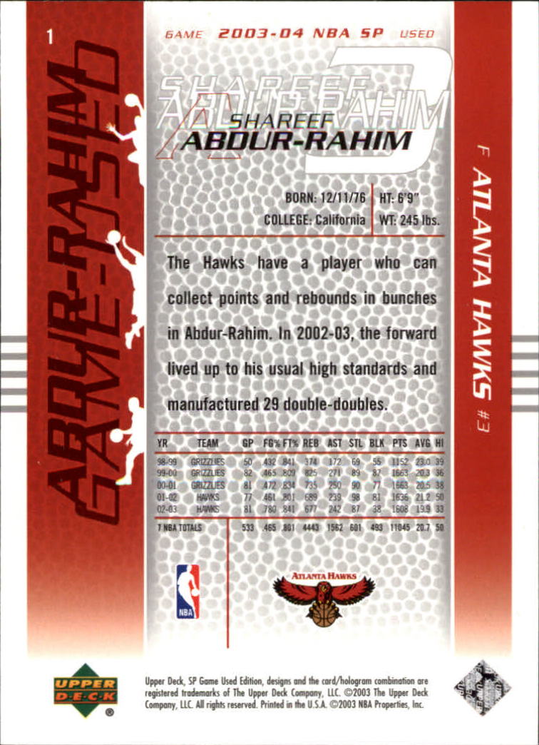 2003/2004 juego SP usado (cubierta superior) baloncesto - Imagen 3 de 146