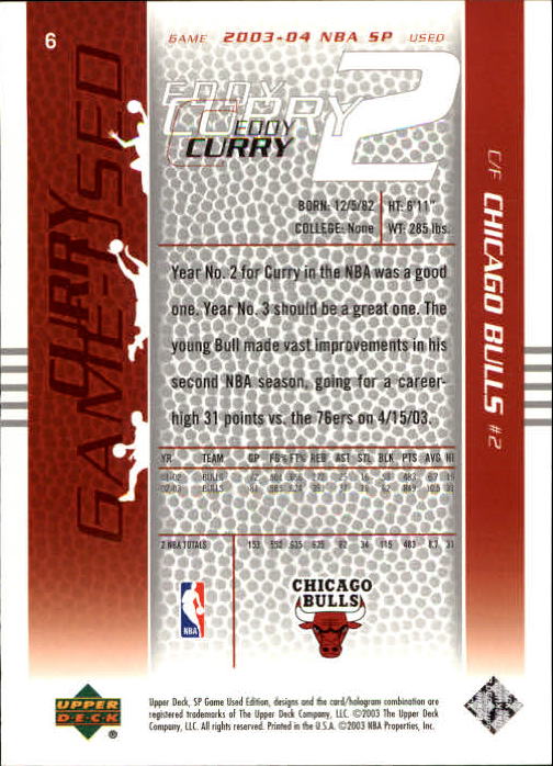 2003/2004 juego SP usado (cubierta superior) baloncesto - Imagen 11 de 146