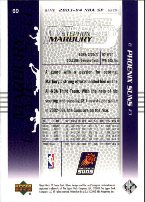 2003/2004 juego SP usado (cubierta superior) baloncesto - Imagen 90 de 146