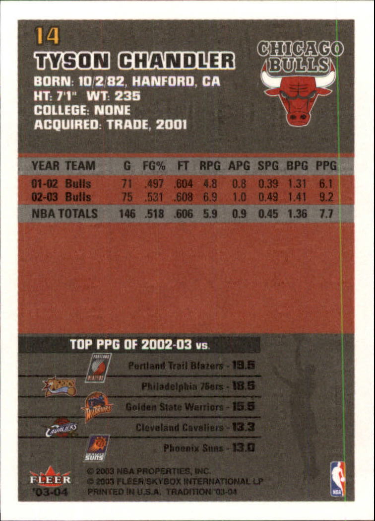 2003/2004 Fleer Tradition Basketball Part 1 Main Set Cards #1 to #150 - Picture 29 of 297