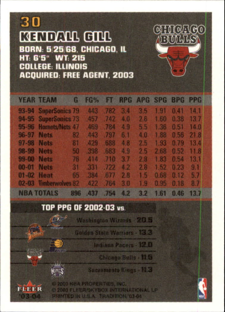 2003/2004 Fleer Tradition Basketball Part 1 Main Set Cards #1 to #150 - Picture 59 of 297
