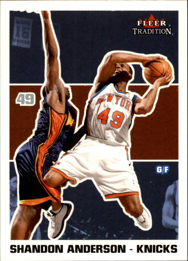 2003/2004 Fleer Tradition Basketball Part 1 Main Set Cards #1 to #150 - Picture 94 of 297