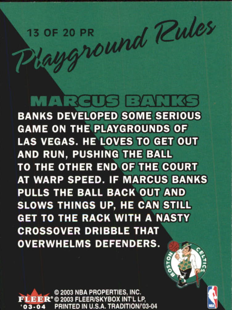 2003/2004 Fleer Tradition Basketball Part 3 Parallel and Insert Cards - Picture 185 of 220