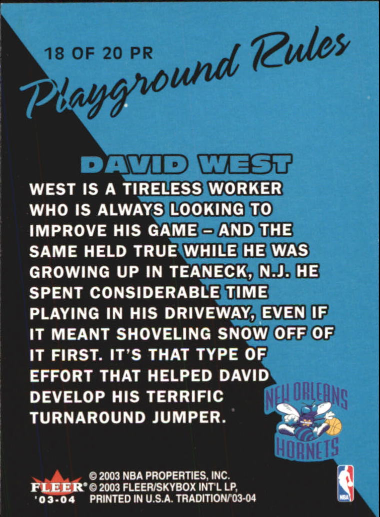2003/2004 Fleer Tradition Basketball Part 3 Parallel and Insert Cards - Picture 195 of 220