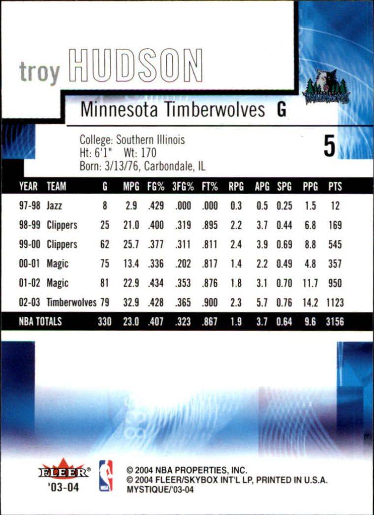 2003/2004 Mystique (Fleer) Basketball - Picture 11 of 231